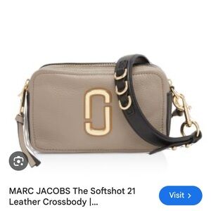 Marc Jacob’s Soft Shot 21 Leather Bag